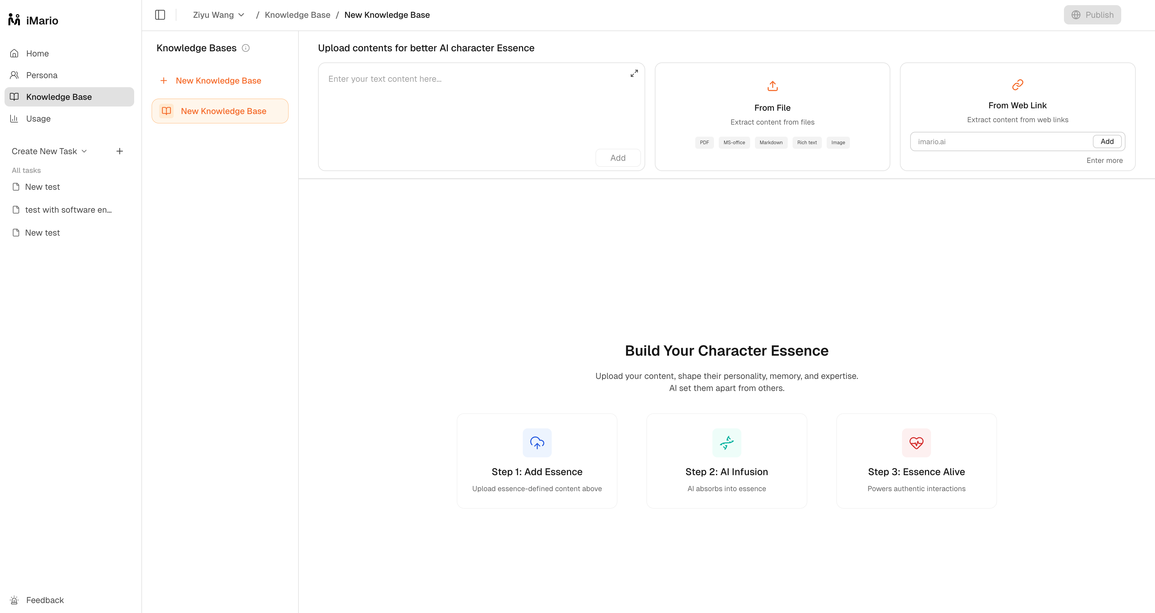 Knowledge base introduction