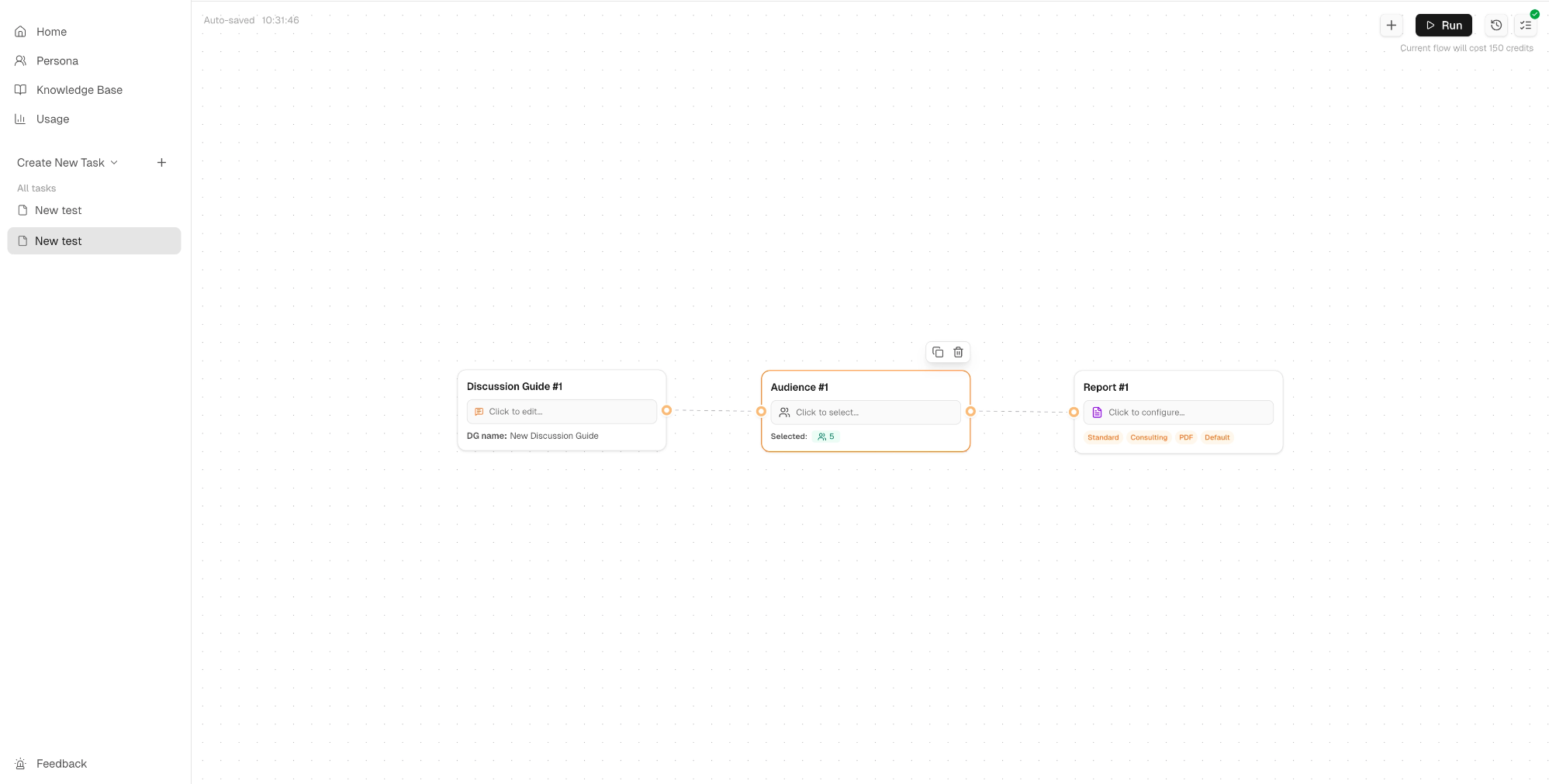 Connect nodes on the Task Canvas